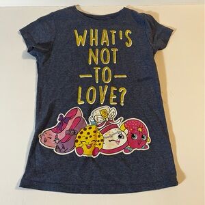 Shopkins size 6/6x girls t shirt